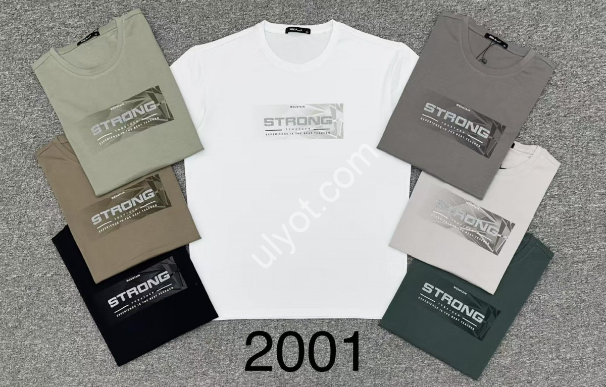 ФУТБОЛКА (XL-5XL) Т.ЗЕЛЕНЫЙ 2001