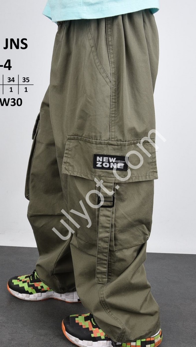 Фото 1 ДЖИНСЫ BARON (30-35) ХАКИ 7717-4