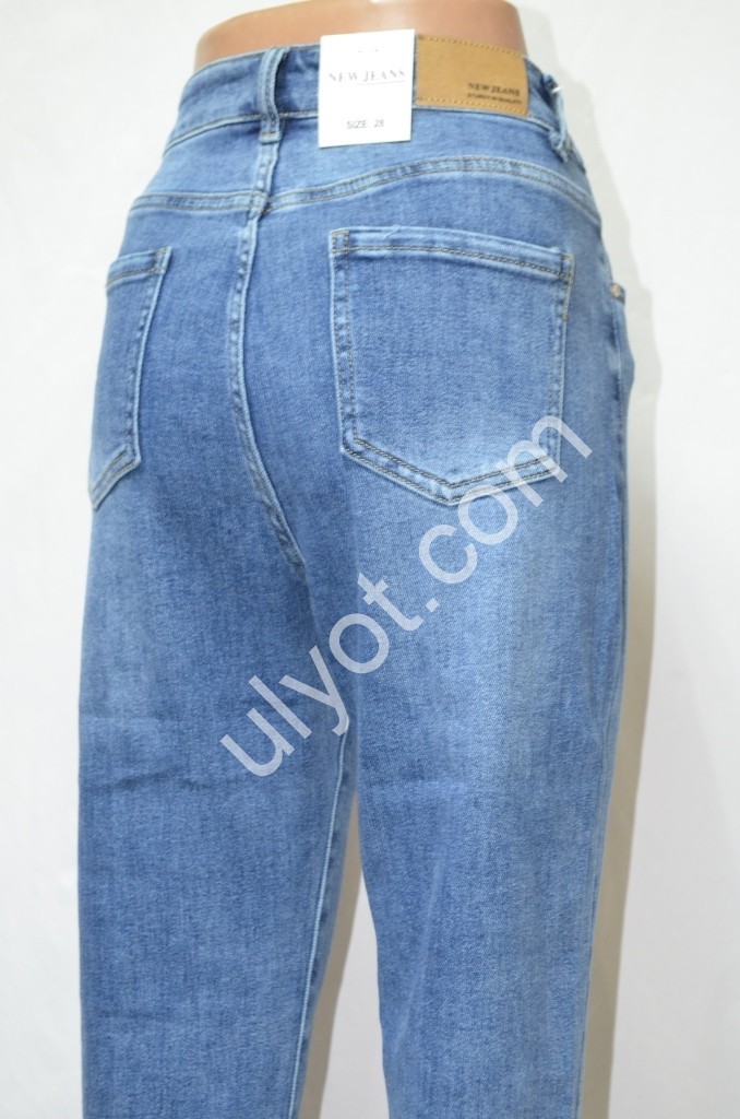 ДЖИНСЫ NEW JEANS (28-33) СИНИЙ 519