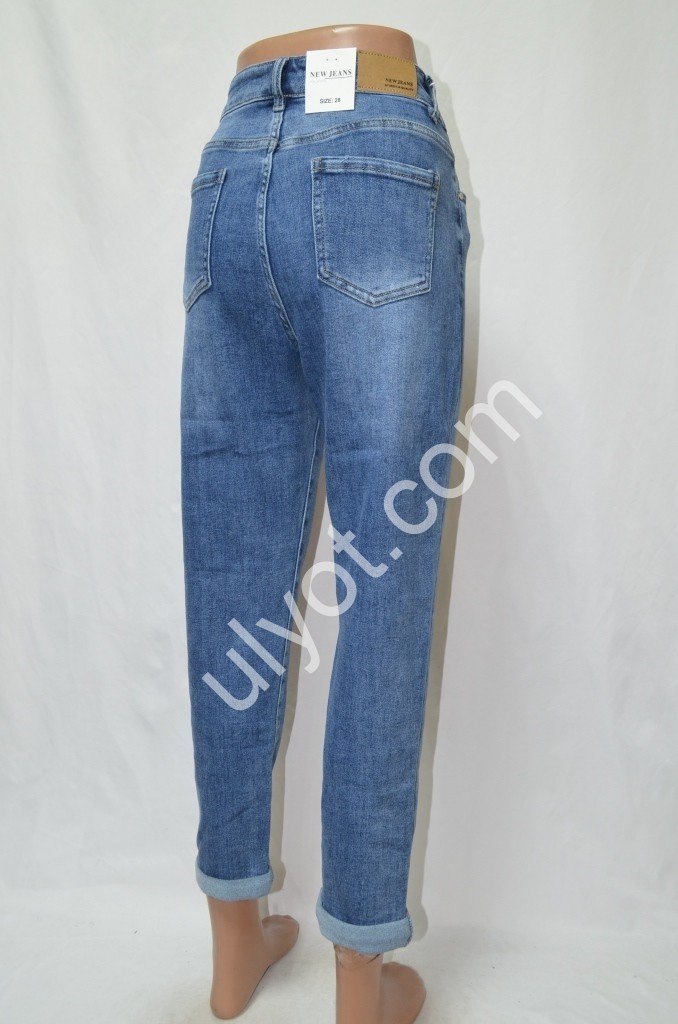 Фото 3 ДЖИНСЫ NEW JEANS (28-33) СИНИЙ 519