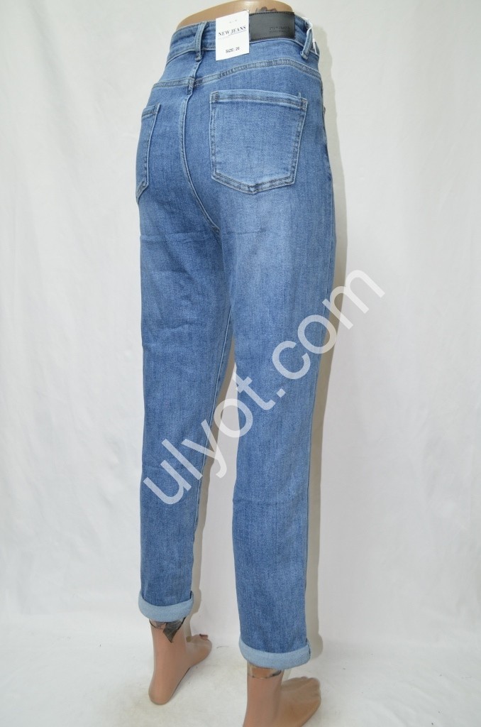 Фото 3 ДЖИНСЫ NEW JEANS (25-30) СИНИЙ 510