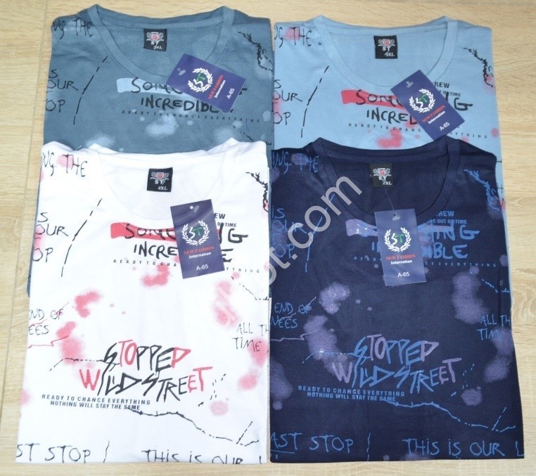 Фото 1 ФУТБОЛКА (XL-5XL) МИКС A-65