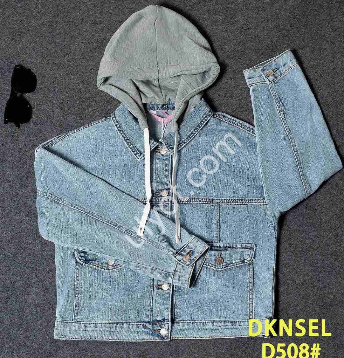 ДЖИНСОВАЯ КУРТКА DKNSEL (S-2XL) ГОЛУБОЙ 508