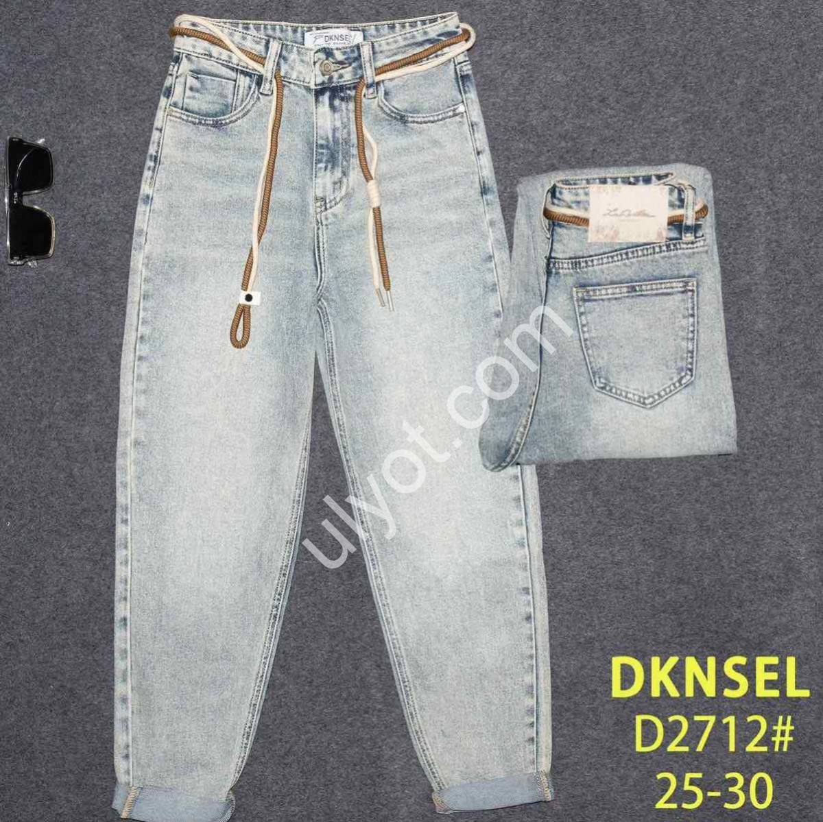 ДЖИНСИ DKNSEL (25-30) БЛАКИТНИЙ 2712