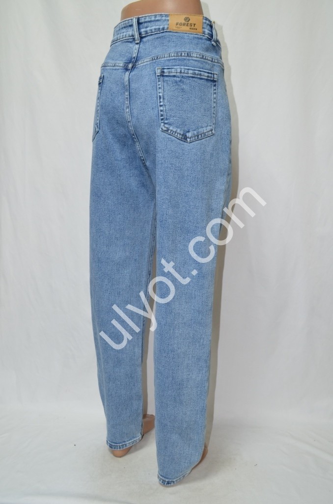 Фото 3 ДЖИНСИ FOREST JEANS (32-42) Т.ГОЛУБИЙ 3757