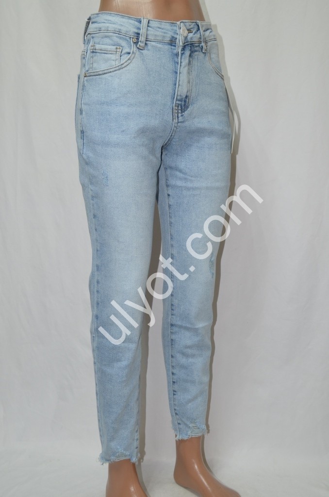 ДЖИНСИ DENIM NEW (25-30) БЛАКИТНИЙ 607