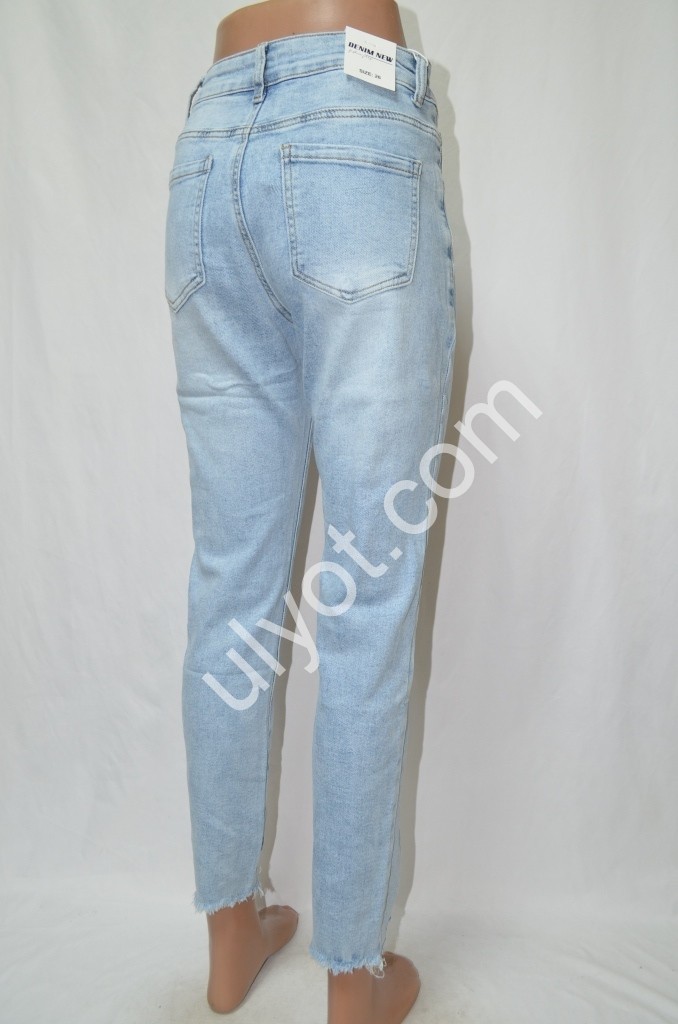 Фото 3 ДЖИНСИ DENIM NEW (25-30) БЛАКИТНИЙ 607