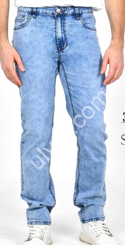 ДЖИНСИ LS. JEANS (32-38) БЛАКИТНИЙ 338