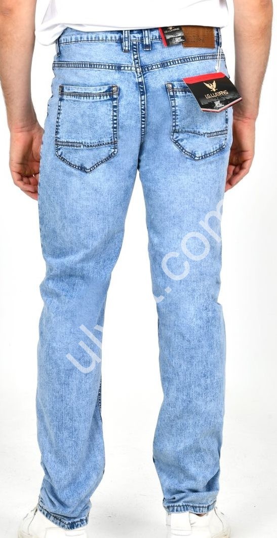 Фото 1 ДЖИНСЫ LS. JEANS (32-38) ГОЛУБОЙ 338