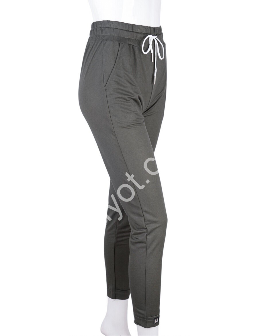СПОРТ.ШТАНЫ (S-2XL) ГРАФИТ 4001-4908-5
