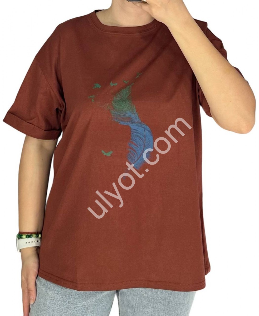 ФУТБОЛКА (ONE SIZE 52-56) МИКС 54005