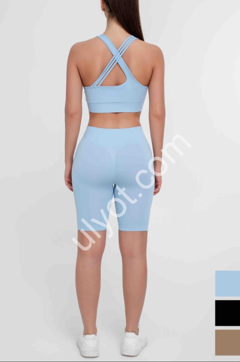 КОСТЮМ (S-L) ГОЛУБОЙ NA13