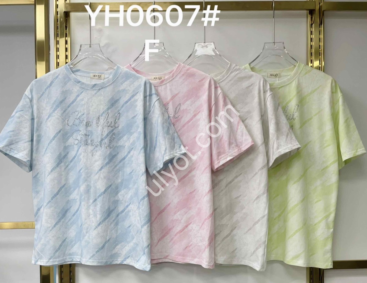 ФУТБОЛКА (OVERSIZE) МИКС YH0607