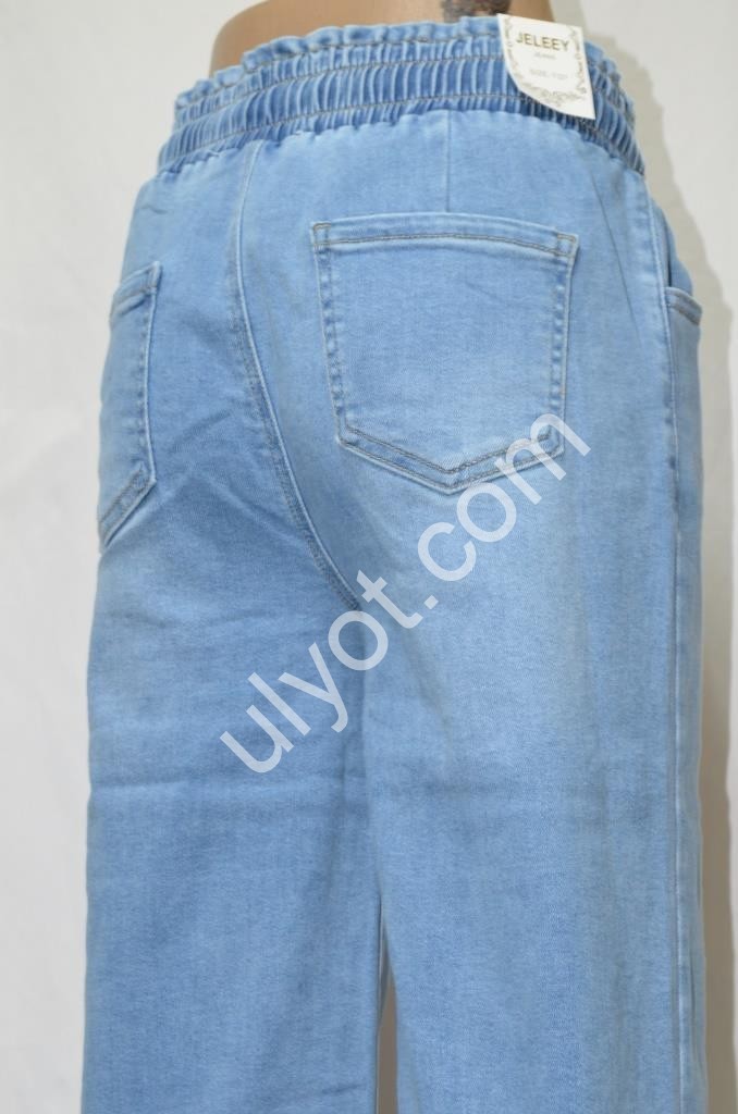 ДЖИНСЫ JELEEY (26-31) ГОЛУБОЙ C2001