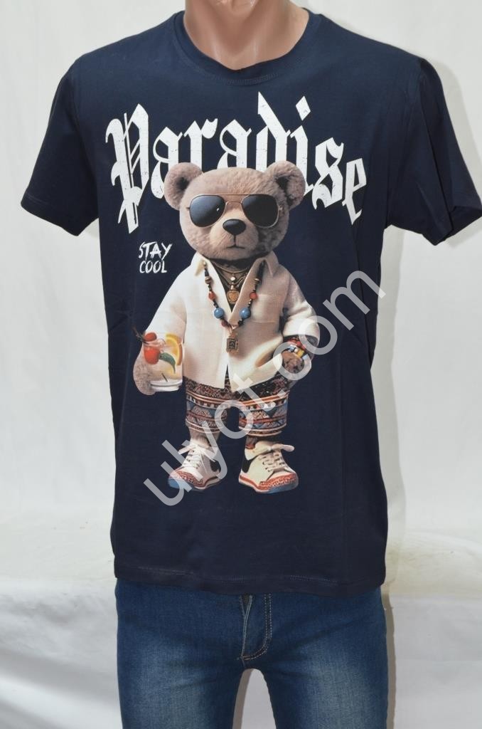 ФУТБОЛКА (S-2XL) Т-СИНІЙ 4149