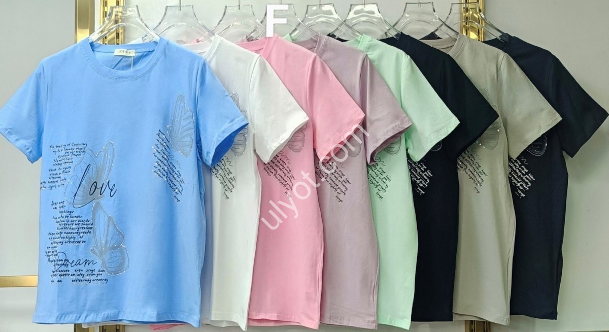 ФУТБОЛКА (ONE SIZE 54-56) МІКС 5630