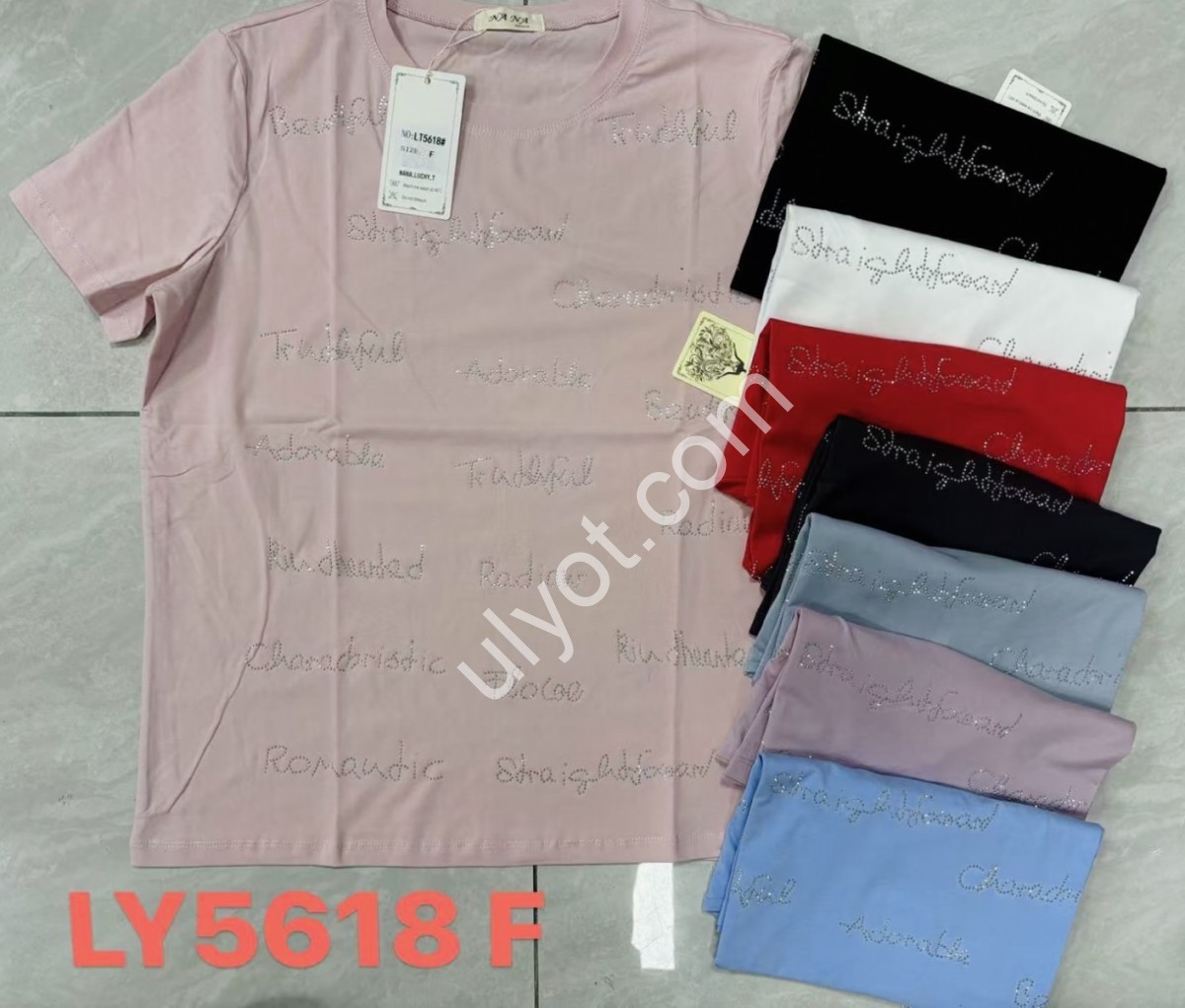 ФУТБОЛКА (ONE SIZE 54-56) МІКС LY5618