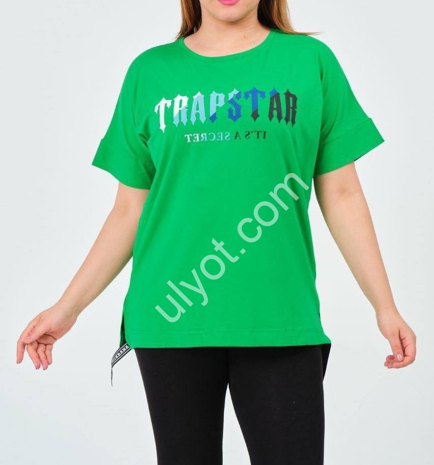 ФУТБОЛКА (4XL-5XL) ЗЕЛЕНЫЙ 4012