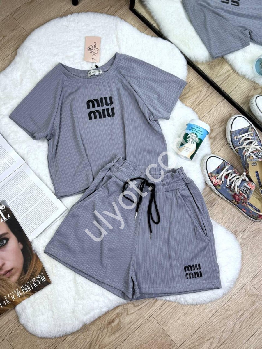 КОСТЮМ MIU40(42-48) СЕРЫЙ 4214
