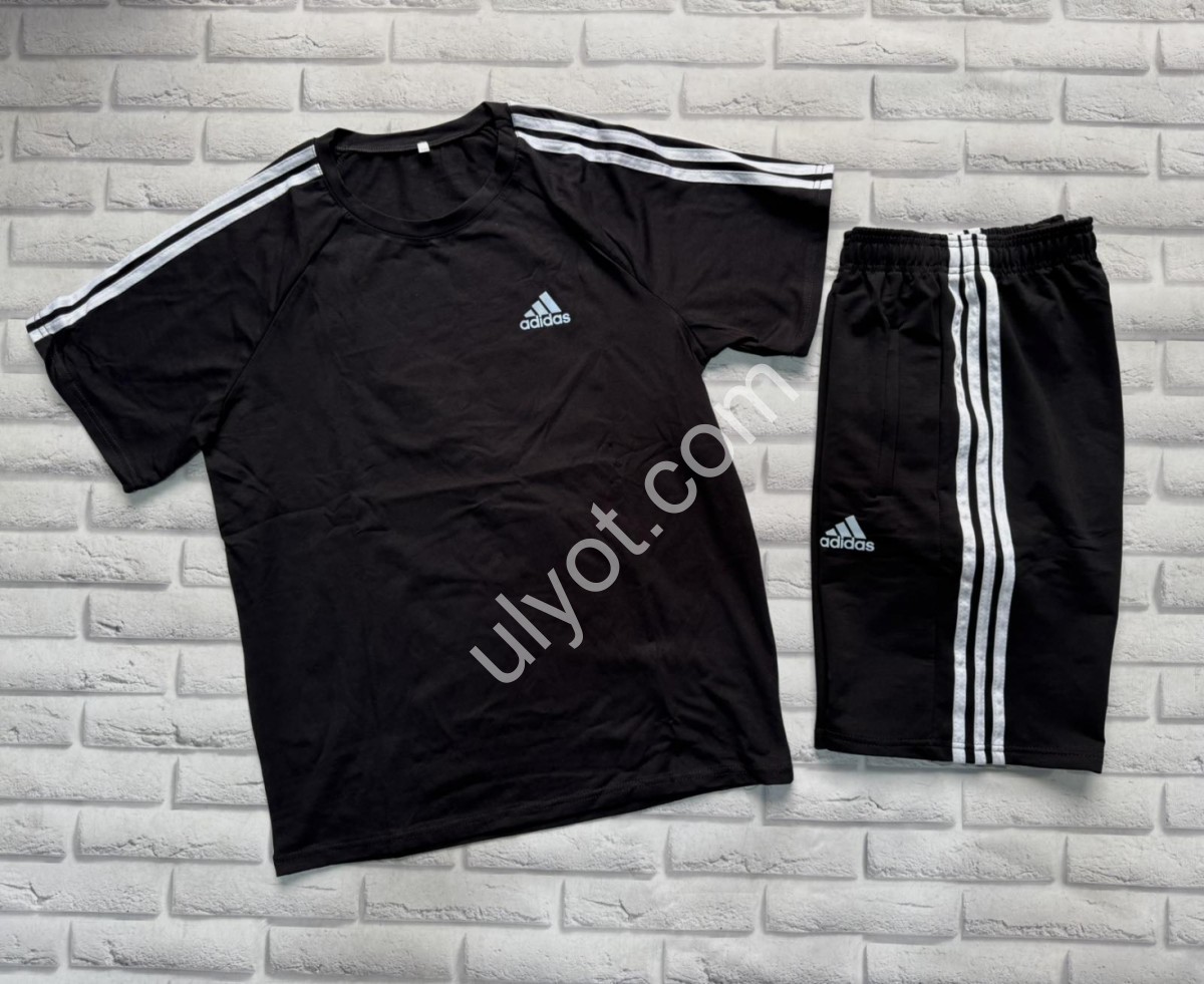 СПОРТ. КОСТЮМ A01 (46-54) ЧЕРНЫЙ 