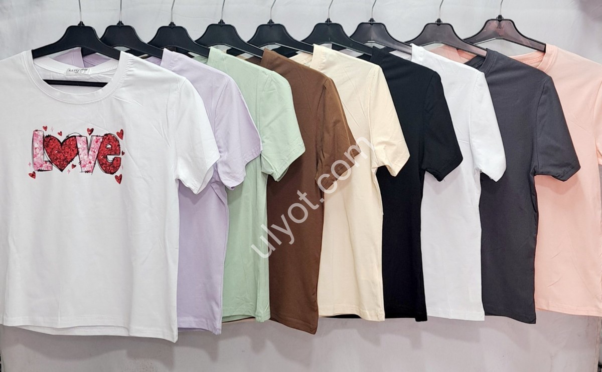 ФУТБОЛКА  ONE SIZE (44/48) МИКС 5169