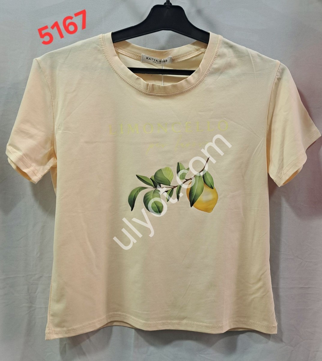 ФУТБОЛКА ЛИМОН ONE SIZE (44/48) МИКС 5167