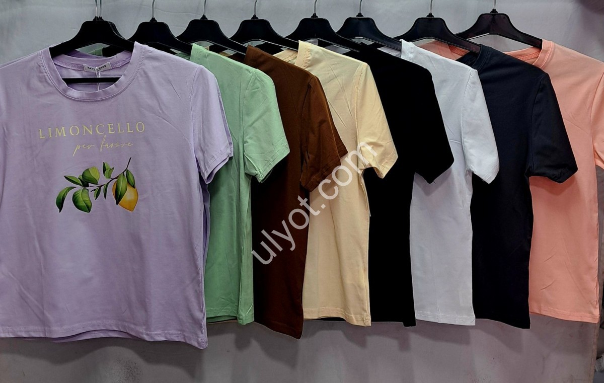 ФУТБОЛКА ЛИМОН ONE SIZE (44/48) МИКС 5167