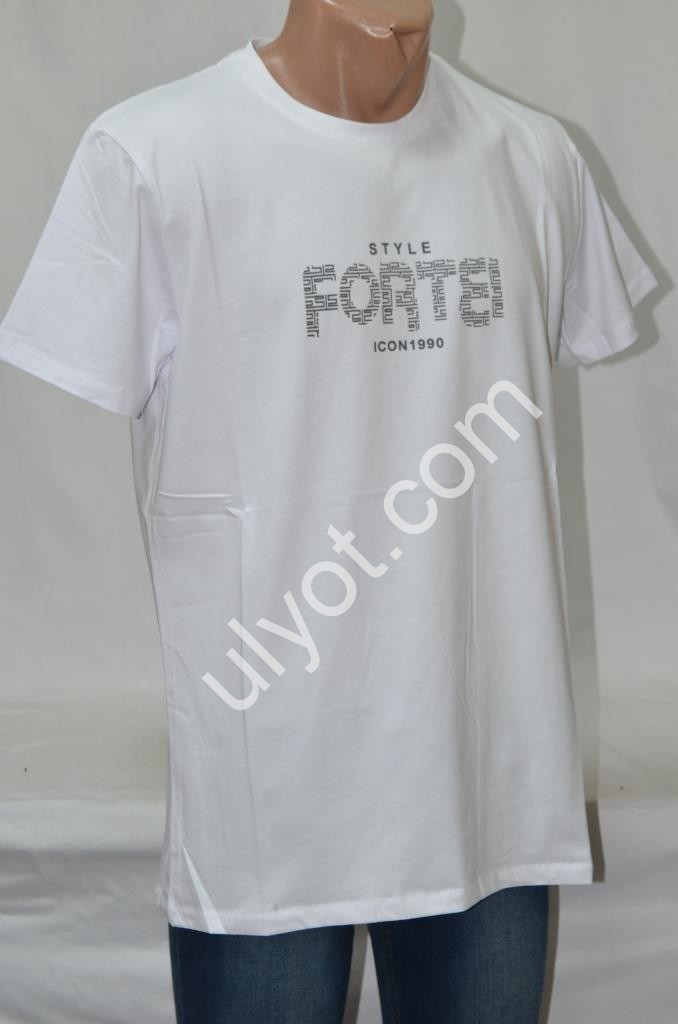 ФУТБОЛКА HGL (S-2XL) БЕЛЫЙ 5021