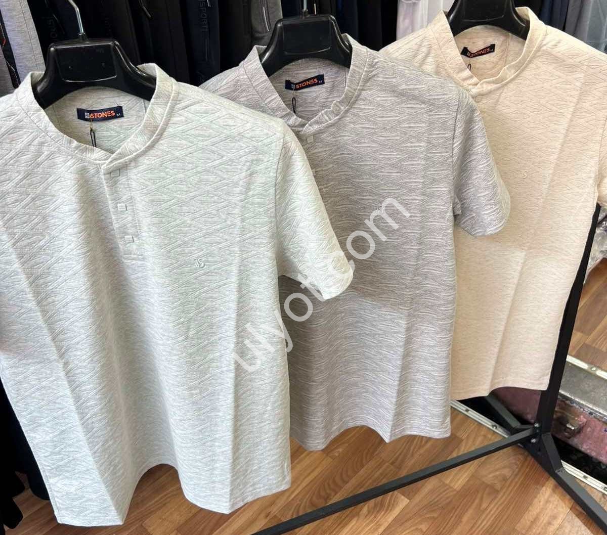 ФУТБОЛКА (M-2XL) СВ.СЕРЫЙ 5680