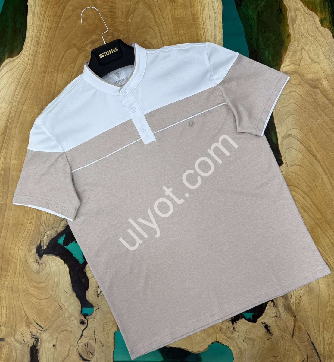 ФУТБОЛКА (M-2XL) ПУДРА VS-5650