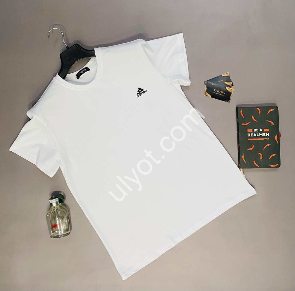 ФУТБОЛКА A01 (M-3XL) БЕЛЫЙ N