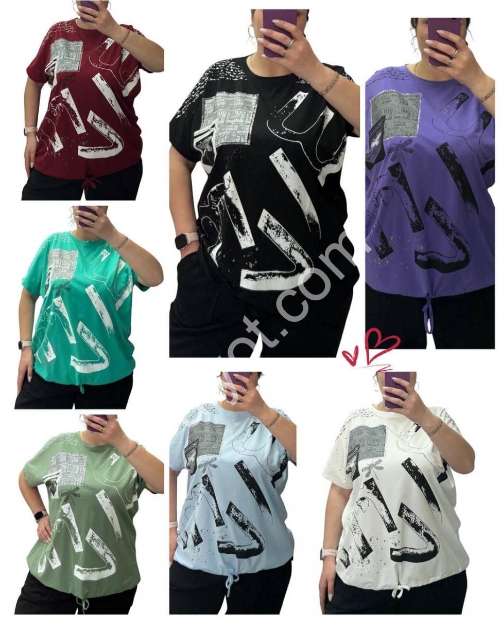 ФУТБОЛКА (54-64) МИКС 25082