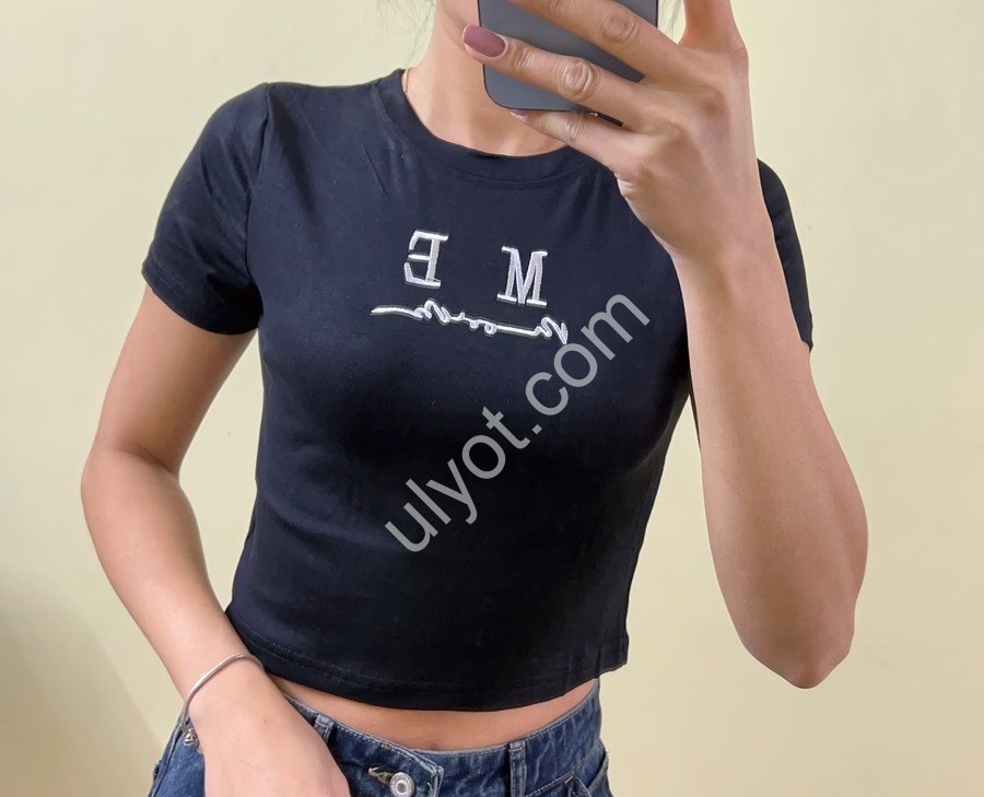 ФУТБОЛКА (S-XL) ЧОРНИЙ DT115