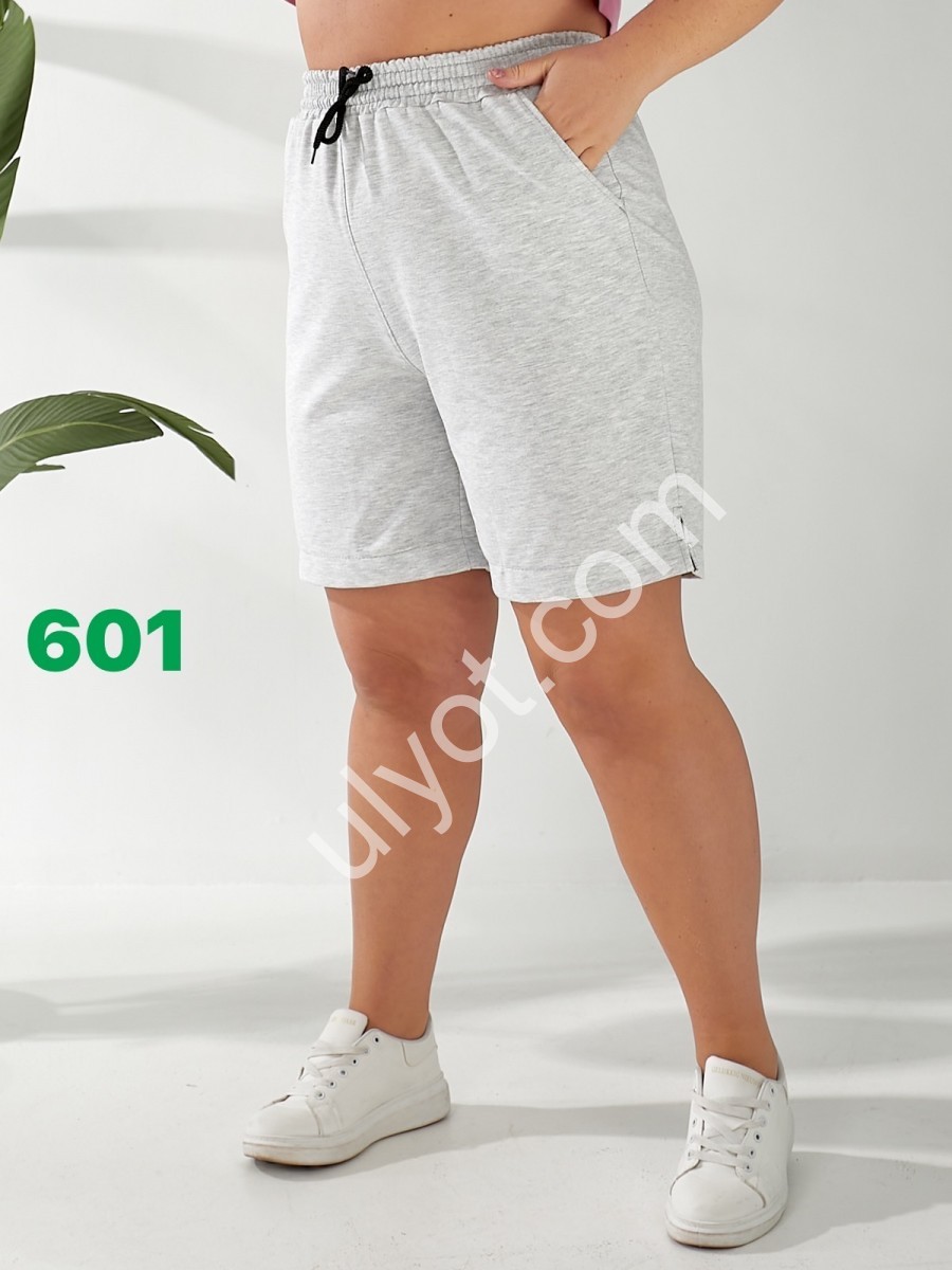 ШОРТЫ (50-58) СЕРЫЙ 601