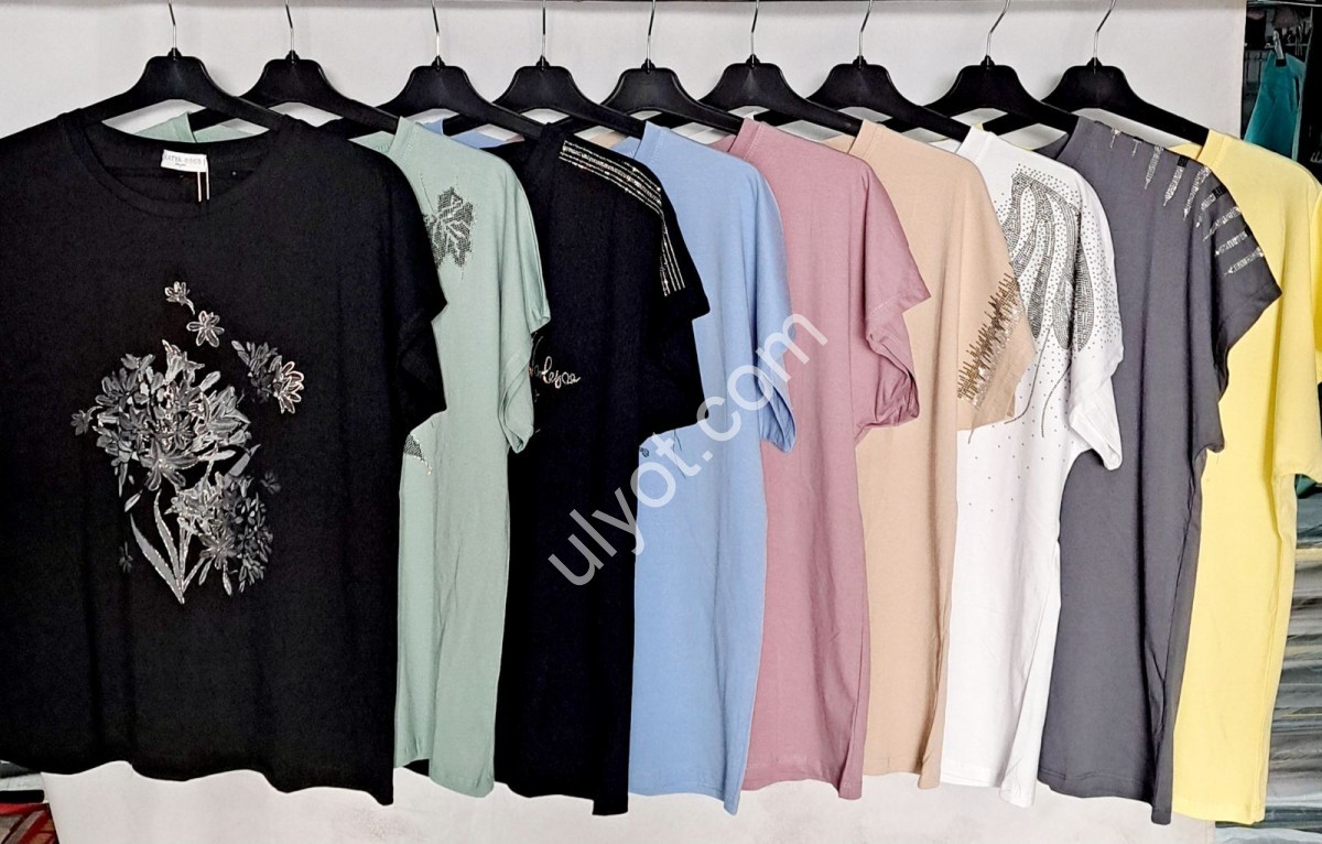 ФУТБОЛКА (ONE SIZE 48/54) МІКС 113