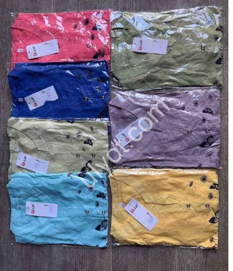 БЛУЗКА (XL-4XL) ЛИЛОВЫЙ 212