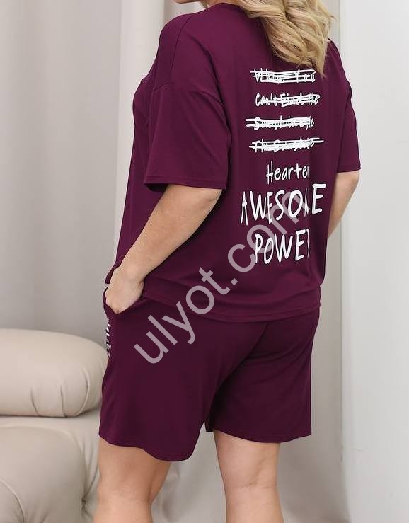 КОСТЮМ ТРІЙКА (50-60) БОРДО 517