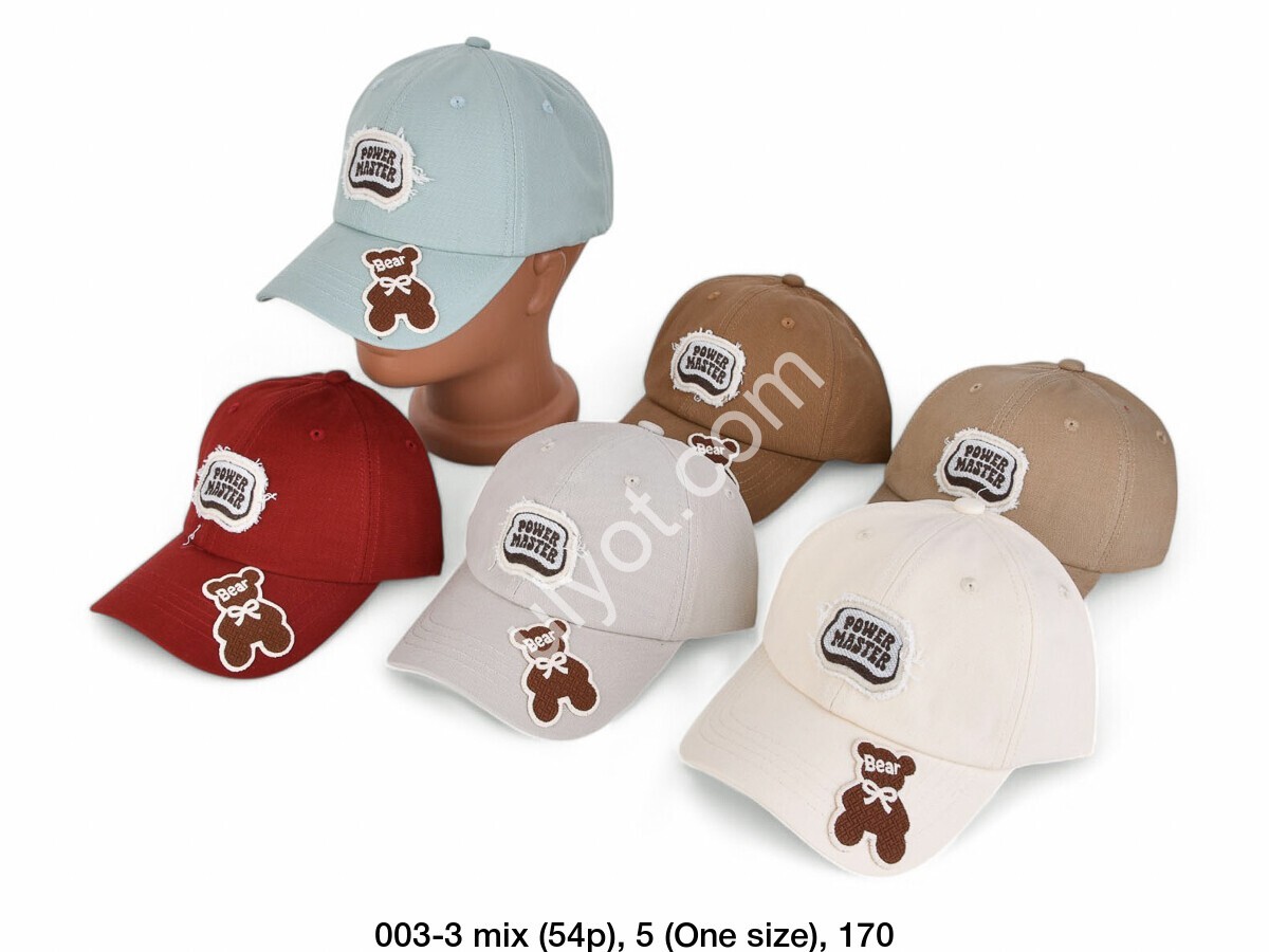 КЕПКА-11 (ONE SIZE 54) МИКС 003-3