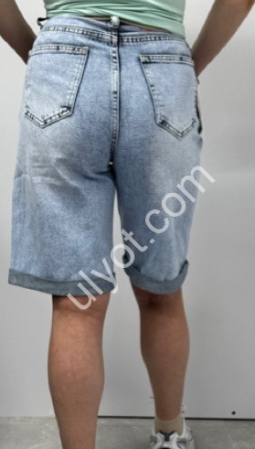 Фото 1 ШОРТЫ БЕРМУДЫ (25-29) ГОЛУБОЙ 2711