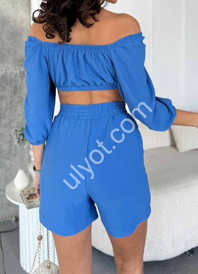 Фото 2 КОСТЮМ ТРОЙКА (42-52) ЭЛЕКТРИК 2519