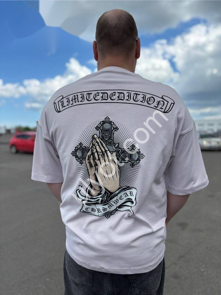ФУТБОЛКА (M-XL) СВ.СЕРЫЙ 300303