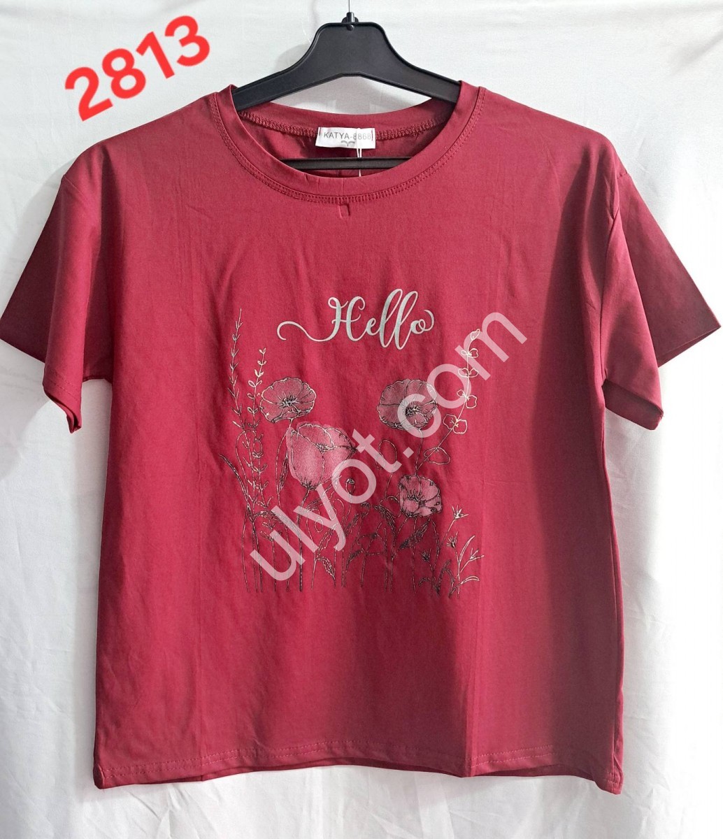 ФУТБОЛКА (ONE SIZE 46-50) МІКС 2813
