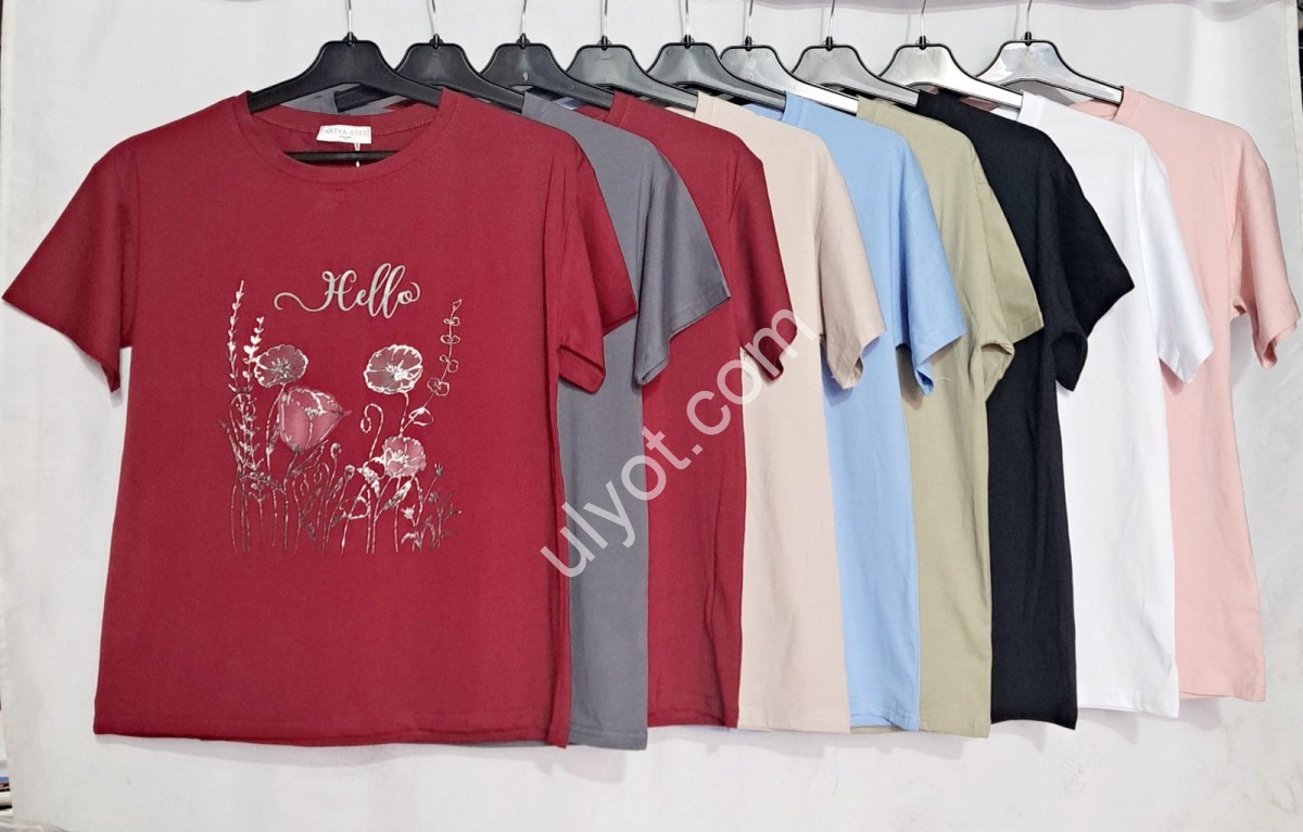 ФУТБОЛКА (ONE SIZE 46-50) МІКС 2813