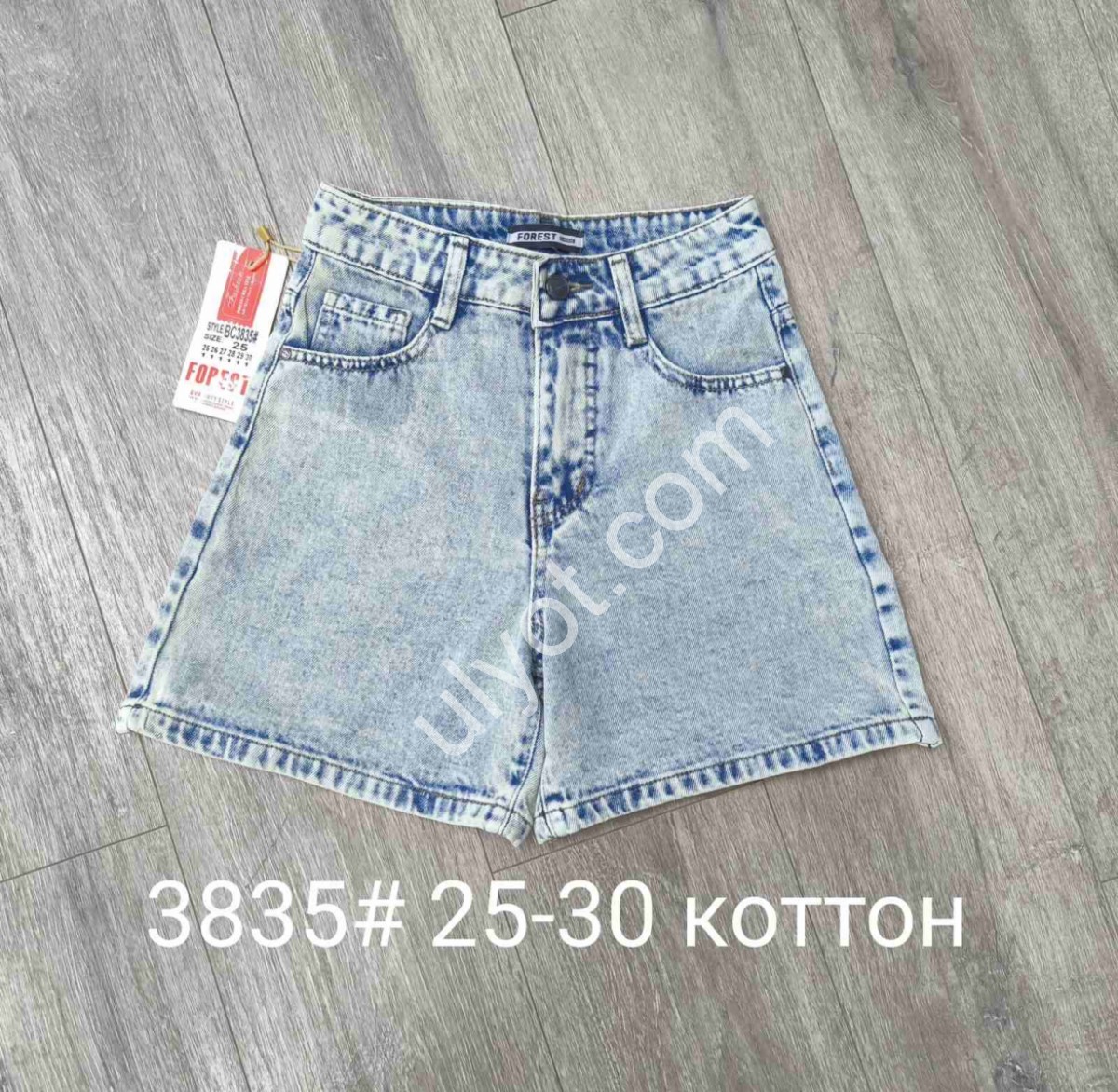ШОРТИ FOREST JEANS (25-30) БЛАКИТНИЙ 3835