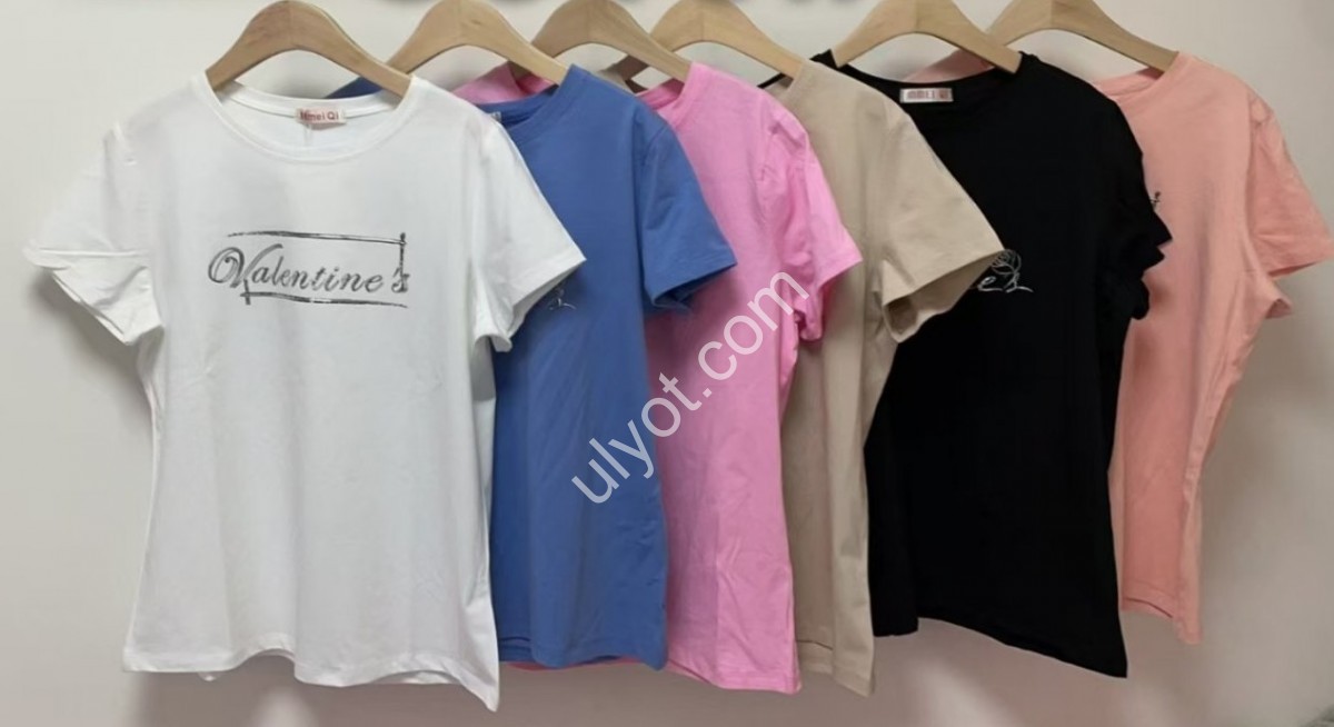 ФУТБОЛКА (ONE SIZE) КАМНІ МІКС 8510