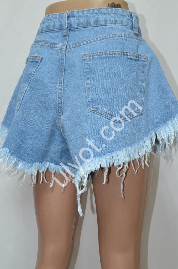 ШОРТЫ (34-42) ГОЛУБОЙ 8026