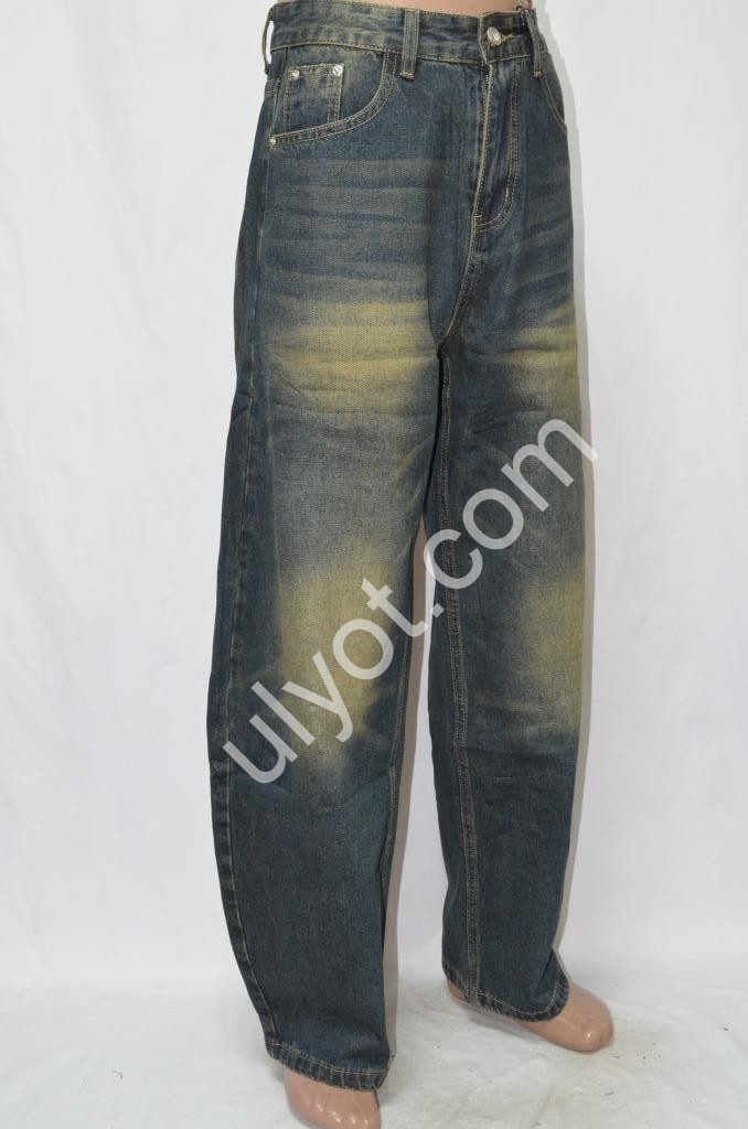 ДЖИНСИ X.JEANS (M-XL) БРУДНИЙ СИНІЙ H071-1