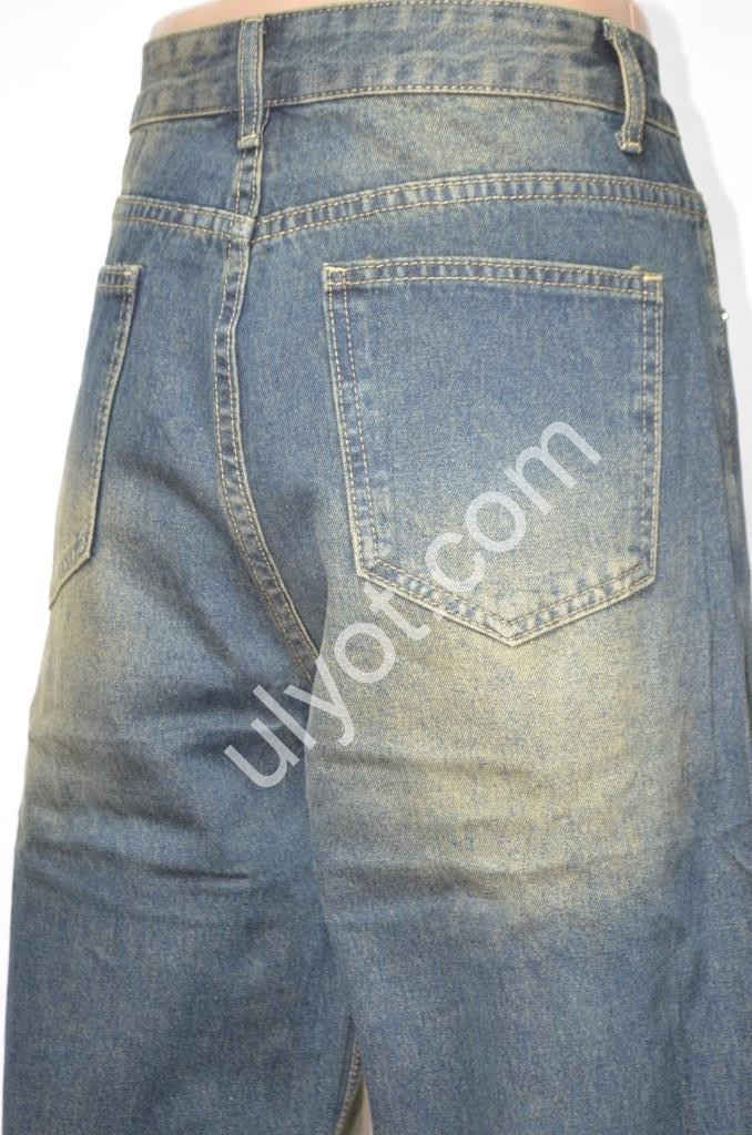 ДЖИНСИ X.JEANS (M-XL) БРУДНИЙ СИНІЙ H071-1
