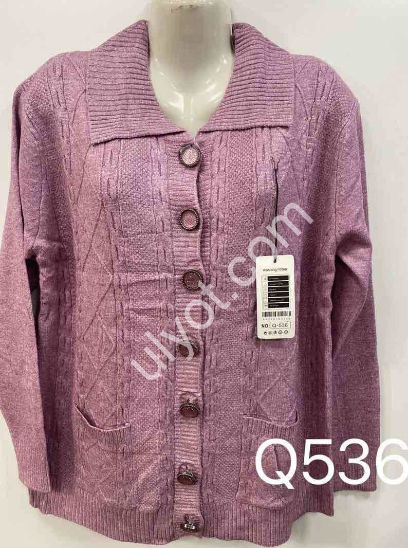 КАРДИГАН (ONE SIZE 52-58) МИКС Q536