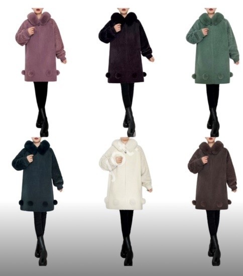 ПАЛЬТО (XL-2XL) МИКС AF22